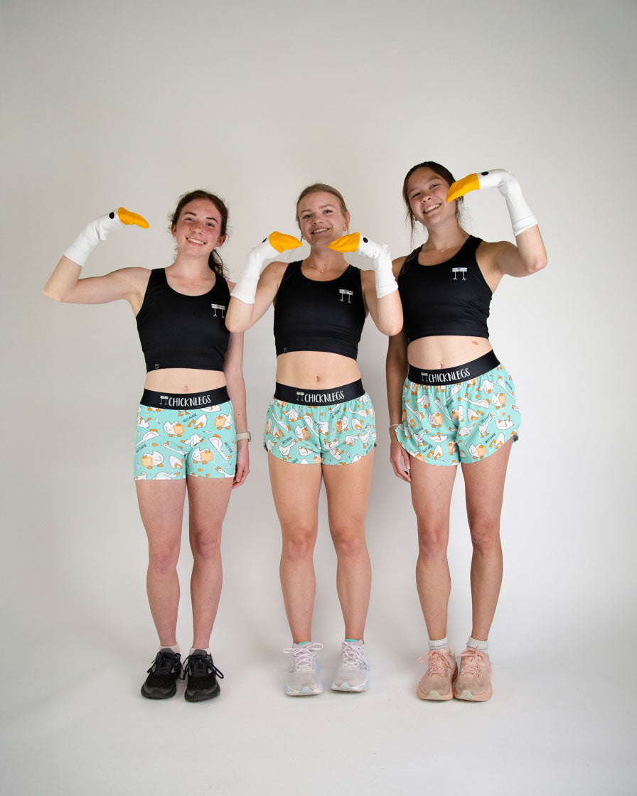 Women's Silly Goose 1.5" Split Shorts